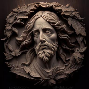 3D model st jesus (STL)